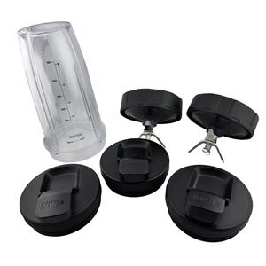 Ninja Black and Clear Blender Cup Set
